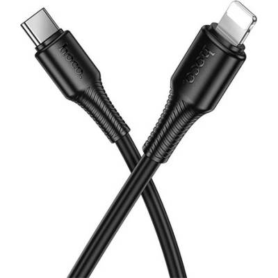 hoco. iPhone 14 Plus / 14 Pro Max / 14 Pro HOCO X120 кабел за данни Type-C - Lightning, 100 см, ЧЕРЕН X120_C_B (X120_C_B)