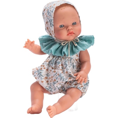 Asi Dolls Кукла Asi Dolls - Бебе Алекс, с боди и шапка на цветя, 36 cm (527590)
