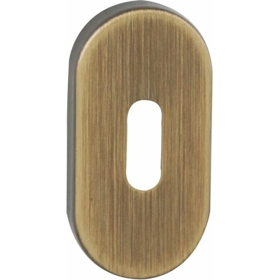 Rozeta ku kľučke FT - Rozeta R - BB - 60 x 30 mm BRM - bronz matný (F43) | MP-KOVANIA.sk