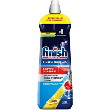 Finish лимон изплакваща течност гланц за съдомиялна 800 мл