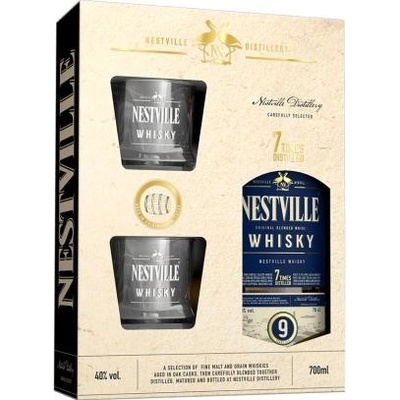 Nestville 9y 40% 0,7 l (darčekové balenie 2 poháre)