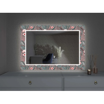 Artalo LED zrkadlo s dekorom D26 80 x 180 cm