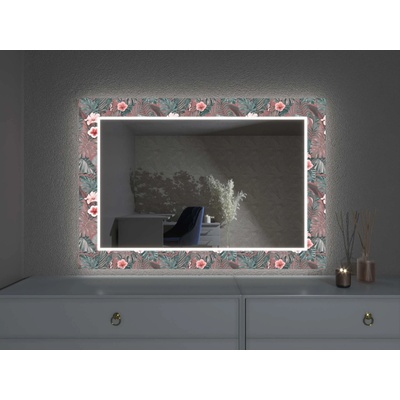 Artalo LED zrkadlo s dekorom D26 70 x 60 cm
