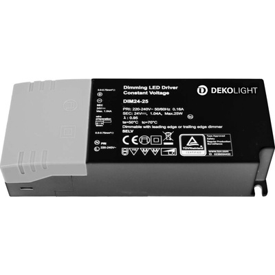 Deko Light BASIC, DIM, CV, 24V 2,5-25W LED driver konstantní napětí 25 W 105 - 1040 mA 24 V 1 ks