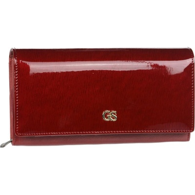 GROSSO kožená dámska peňaženka RFID v darčekovej krabičke červená