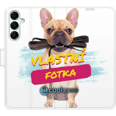 iSaprio Flip Samsung Galaxy A16 5G s vlastním motivem a kapsičkami na karty