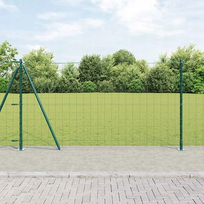 Plot Euro Sada 2 Zelený Kov 10 x 1.2 m Odolný Plot Euro