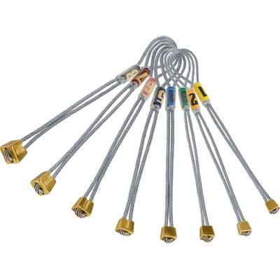 Rock Empire Climbing Stopper Brass set 1-8