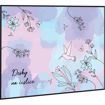 Oxybag Desky na číslice Kolibřík fialový