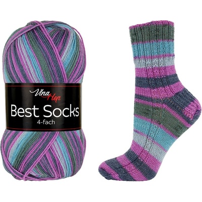 Příze Vlna Hep Best Socks 7349