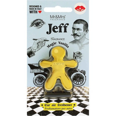 Mr&Mrs Fragrance Jeff Magic Vanilla автомобилен аромат
