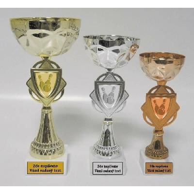 VIZINGR Bowling poháry 523-AFS027 523-AFS027/27 cm zlato