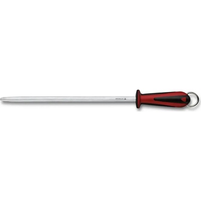 Victorinox 7.8511 Ocieľka 30 cm - micro jemný rez, okrúhly, čierna/červená