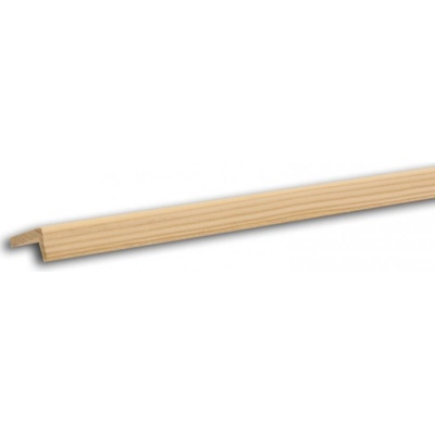 Rohová lišta č.120 - 10 mm x 30 mm, 1 oblá hrana " L", smrková, ŠL1030D