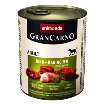 Animonda Gran Carno Adult králik & byliny 0,8 kg