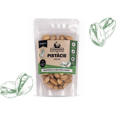 LIONFOOD Pistácie NATURAL 500 g