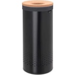 Brabantia Кош за пране - Brabantia, 35 л Black корков капак - bogdanmebel