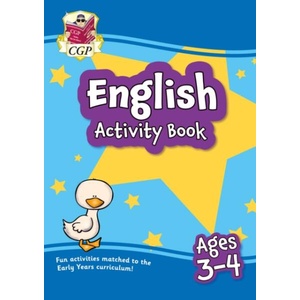 English Activity Book for Ages 3-4 (2022)