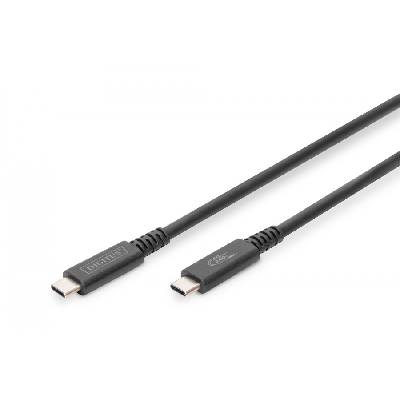 AK-300343-008-S USB кабел USB4 Gen 2x2 1 м USB C Черен (AK-300343-008-S)