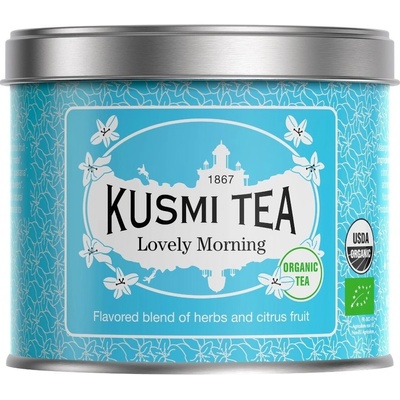 Kusmi Tea Lovely Morning sypaný čaj v kovové dóze 100 g