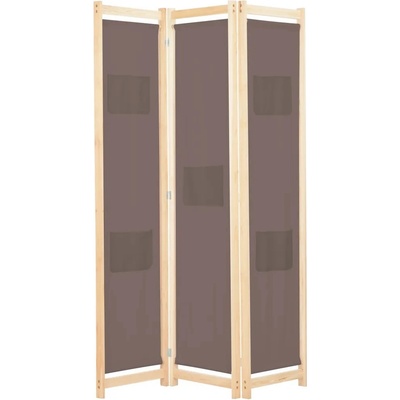 VidaXL Paraván 248179 120 x 170 cm hnědý