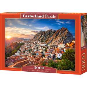 Castorland Пъзел Castorland от 3000 части - Пиетрапертоза, Италия (C-300549-2)