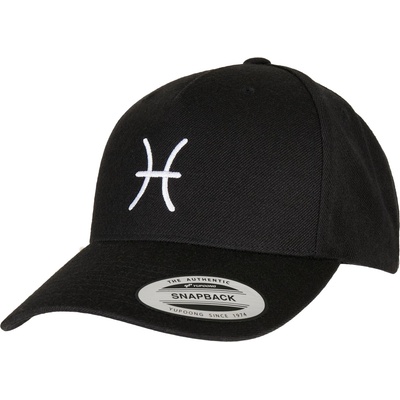 Mister Tee Шапка с козирка Zodiac YP Classics 5-Panel Premium Curved Visor Snapback Cap pisces one sizeUB-MT2234-03572 - Черен, размер one size