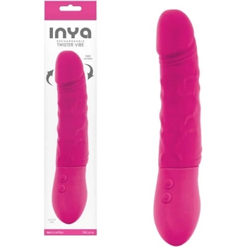 Image 1 of Вибратор със специална ротационна функция, 22, 5см. - Inya Twister Pink (NSTOYS0717)