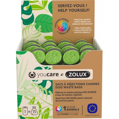 Zolux Vrecká na psie exkrementy 48 x 15ks