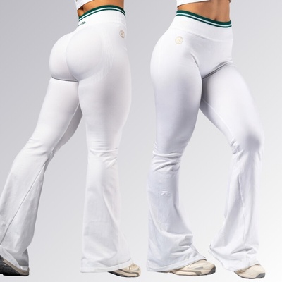 Legíny High-waist flared CLUB D’OR 630 bílé