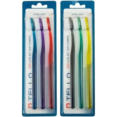 Manuálne zubné kefky Tello 6240 Ultra Soft 3 ks