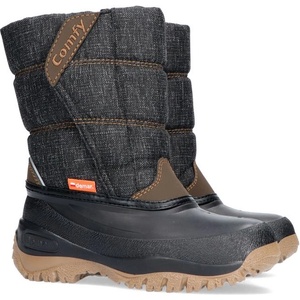 Demar comfy 1356c / Детски снежни ботуши с овча вълна - черни 31-32 (1356b/31-32)