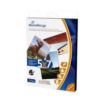 MediaRange Фото Хартия MediaRange MRINK114 A6 130x180mm 5x7 Photo Paper за мастилено-струйни принтери, high-glossy coated, 220g, 50 sheets / страници