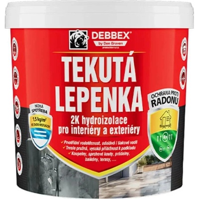 Den Braven Tekutá lepenka 2K hydroizolace 14 kg