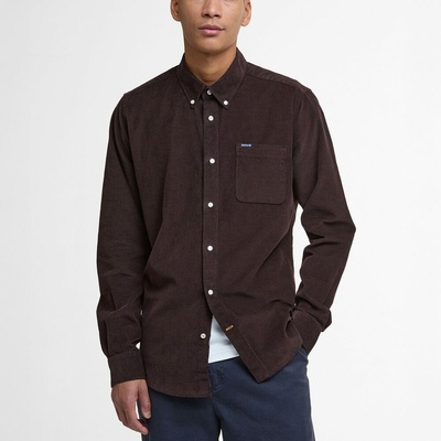Barbour Ramsey Tailored košel'a chocolate