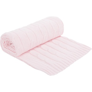 KikkaBoo Плетено памучно одеяло Kikkaboo, 75 х 100 сm, Light Pink (31103010036)