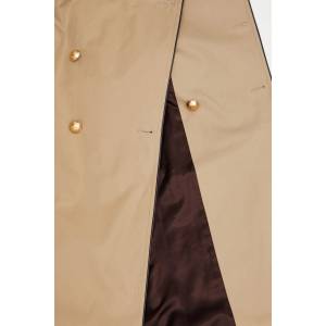 Wales Bonner Памучно палто Gates Crombie Coat (UA25CO02.CO13.801)