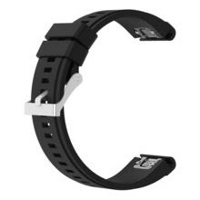 ESES silikonový řemínek pro Garmin Fenix 3/5x/5x sapphire/5x plus/3hr černý 1530000429