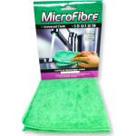  Microfibre микрофибърна кърпа, Универсална, Зелена, 30х30см, 1 брой