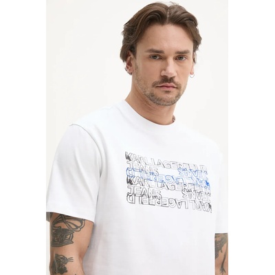 Karl Lagerfeld Jeans Памучна тениска Karl Lagerfeld Jeans (A2M17038)