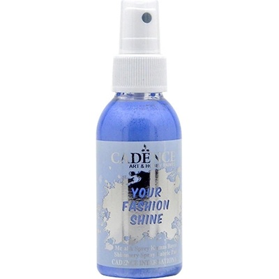 Cadence Perleťový sprej na tmavý textil modrá 100 ml
