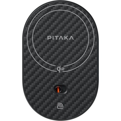 PITAKA Безжично Зарядно за Кола с Magsafe, PITAKA MagEZ Car Mount Pro 2 Qi2 15W (CM2402N)