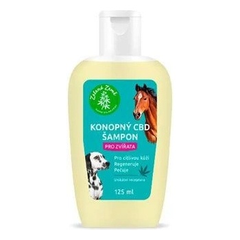 Zelená Země s.r.o. CBD šampon pro zvířata 125 ml