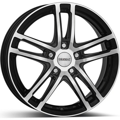 DEZENT TZ 6x15 4x108 ET23 black polished