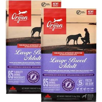 Orijen Dog Adult Large 2 x 11,4 kg