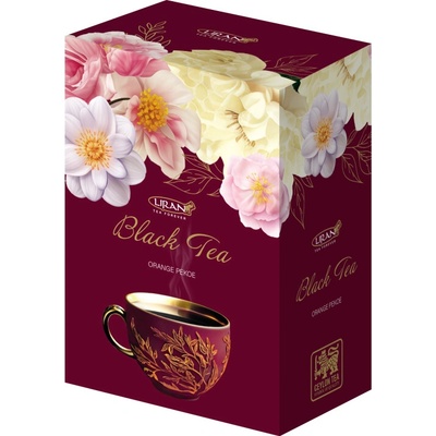 Liran Čaj Black Tea Orange Pekoe Černý velkolistý čaj sypaný 0,5 kg