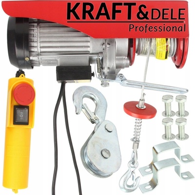 Elektrický lanový naviják 400/800 230V KD1526 KRAFT&DELE