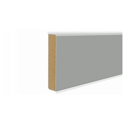 ПЕРВАЗ МДФ cubu flex life 80 5109668 2.5м СВЕТЛО СИВ 1012