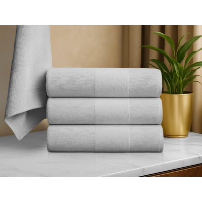 Textilomanie ručník CARRARA 60 x 100 cm světle šedý – Zboží Mobilmania