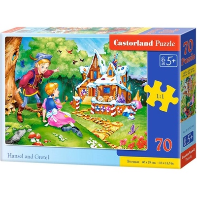 Castorland Пъзел Castorland от 70 части - Хензел и Гретел (B-070145)